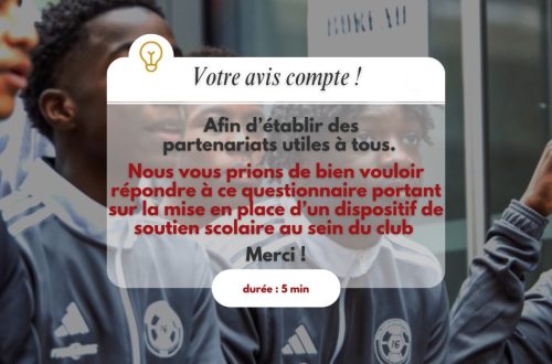 sondage soutien scolaire