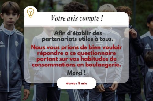 sondage habitudes en boulangerie