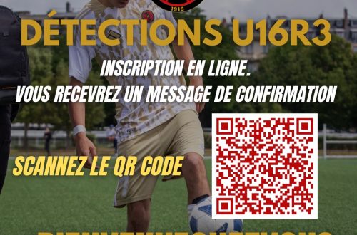Détection U16R3 2025-2026