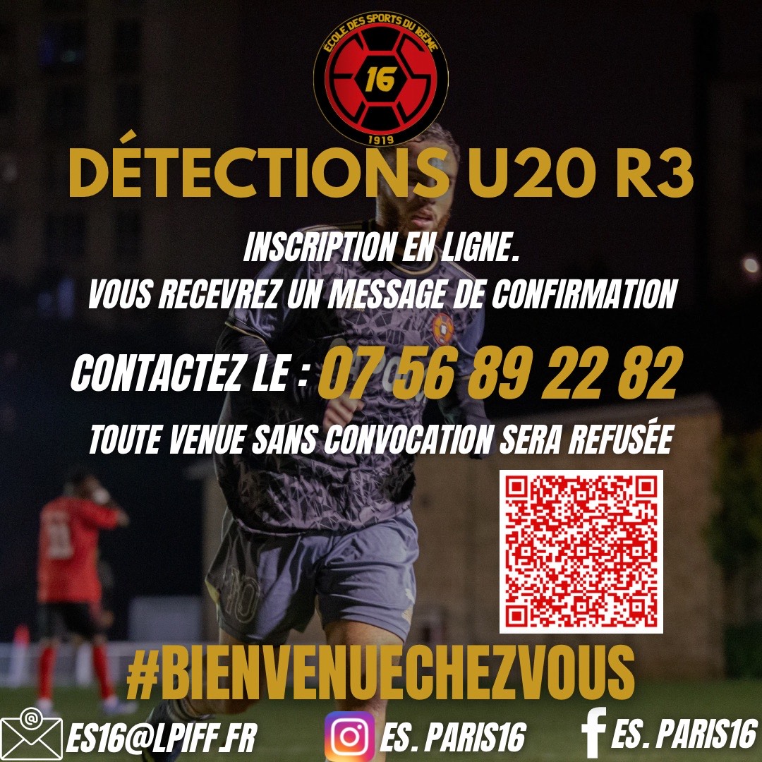 Détection U20R3 2025-2026