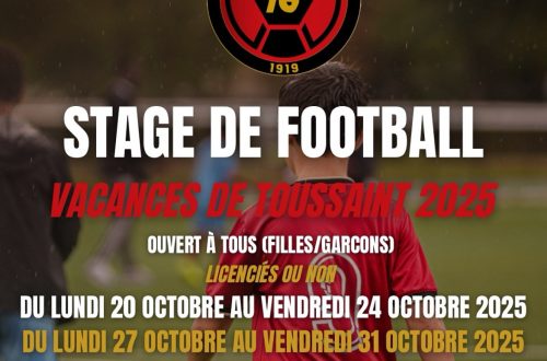 Stage football toussaint 2025 ES16