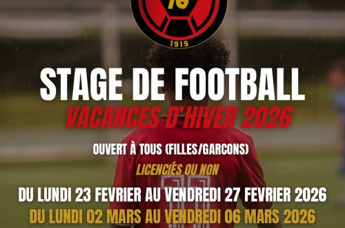 stage vacances hiver 2026 ES16
